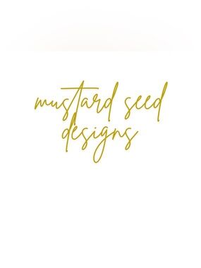 Wooden earrings with mustard seed dangle earrings